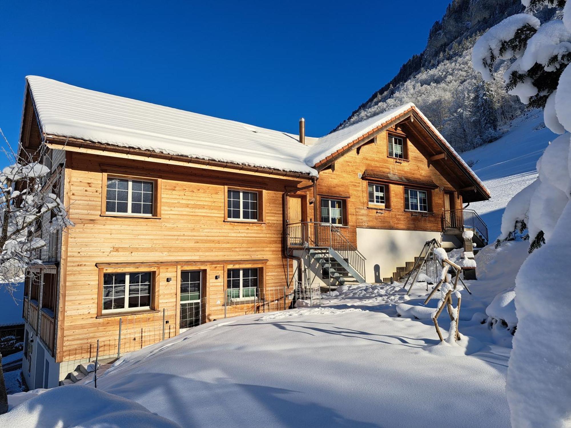 Apartamento Ferien Im Gugger Nesslau Exterior foto
